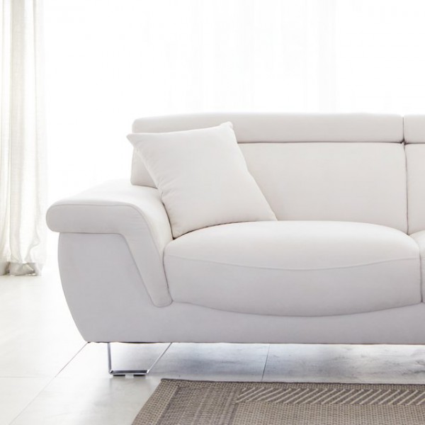 폴로까사 로한 4인용 아쿠아텍스 스웨이드 패브릭소파