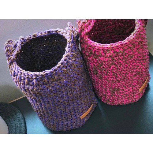 사부작사부작 원형니트 손뜨게bag